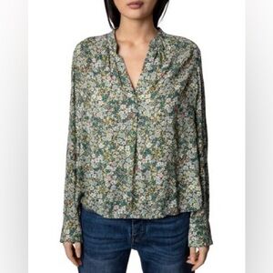 Zadig & Voltaire Tink Ditsy Floral Blouse